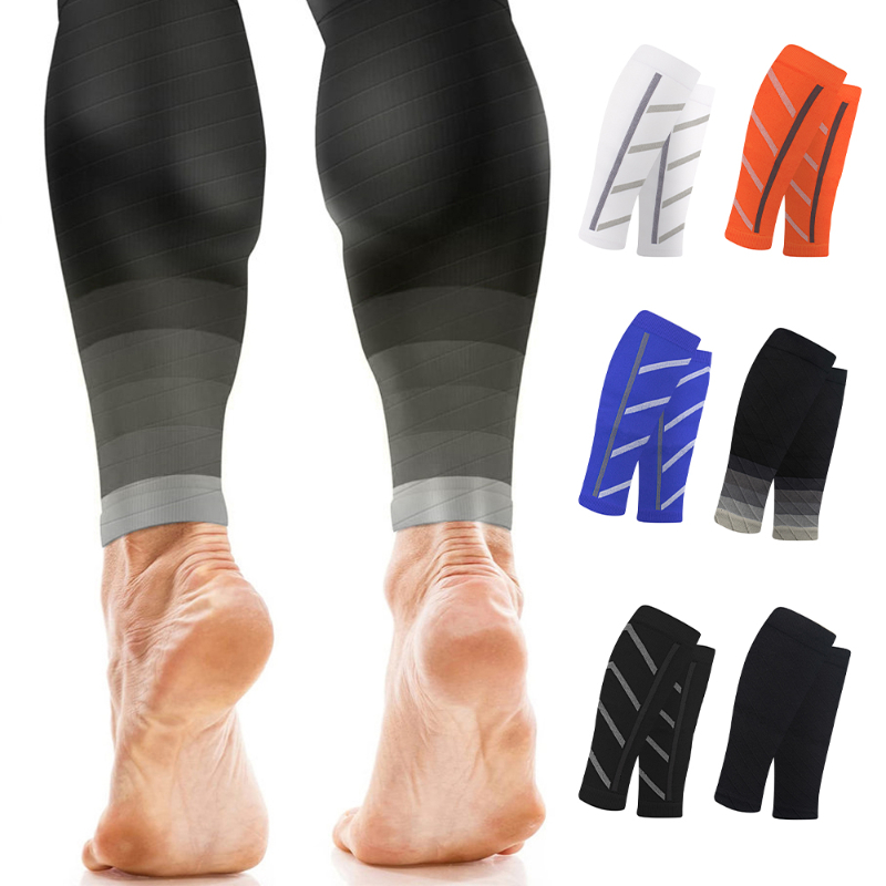 Compression Sleeve Calf - Kuitcompressiemouwen Sportsokken Lange drukkousen Beenmouwondersteuning Assisteert