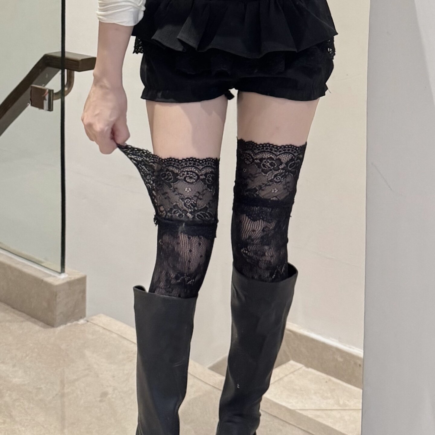 Dames Kanten Visnetkousen Sexy - Fishnet Stocking Women recensie en prijs