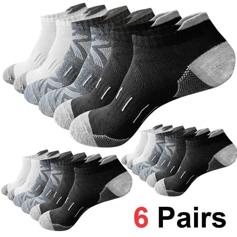 6 paar laag uitgesneden, gedem - Ankle Sock Low Cut recensie en prijs